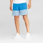 Men's Color Blocked Running Shorts - C9 Champion Ocean Front Blue Jay