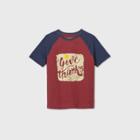 Boys' Short Sleeve Thanksgiving Graphic T-shirt - Cat & Jack Red