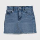 Levi's Girls' High-rise Denim Skirt - Light Wash