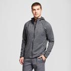 Men's Fleece Full Zip Sweatshirt - C9 Champion Black Heather