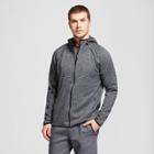 Men's Fleece Full Zip Sweatshirt - C9 Champion Black Heather