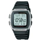 Men's Casio Alarm Chronograph Watch - Black (w96h-1av),