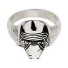 Men's Star Wars Lead Villain Kylo Ren Stainless Steel 3d Ring, Size: