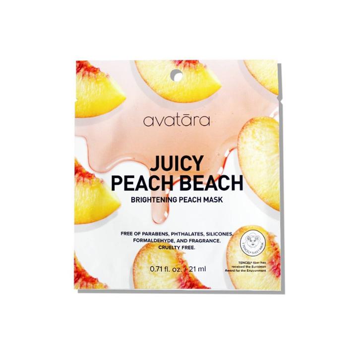 Avatara Peach Beach Brightening Mask