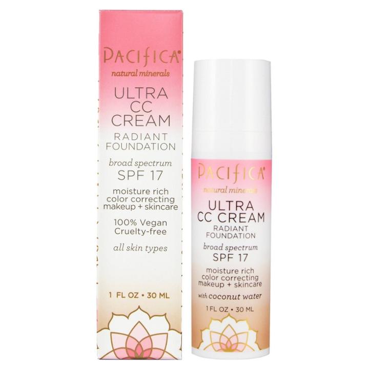 Pacifica Ultra Cc Cream Radiant Foundation - Warm/light