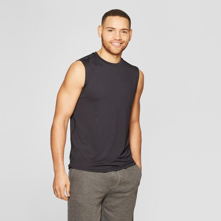 Men's Sleeveless Tech T-shirt - C9 Champion Black M,