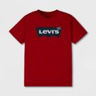 Levi's Boys' Batwing Logo Short Sleeve T-shirt - Red