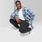 Men's Big & Tall Knit Drop Crotch Jogger Pants - Original Use Black