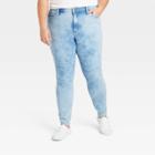 Women's Plus Size High-rise Curvy Skinny Jeans - Universal Thread