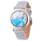Girls' Disney Princess Cinderella Stainless Steel Glitz Watch -