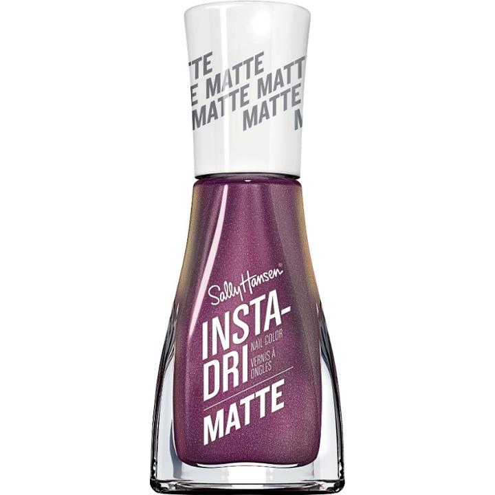 Sally Hansen Insta Dri Matte Metallics 015 Burnished Wine