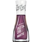 Sally Hansen Insta Dri Matte Metallics 015 Burnished Wine