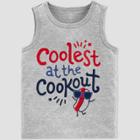 Toddler Boys' Cookout T-shirt - Just One You Made By Carter's Gray