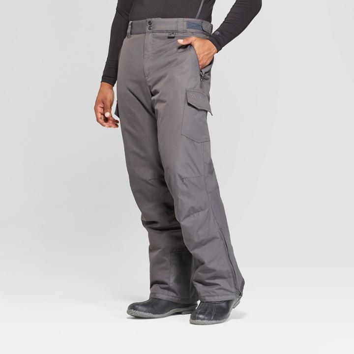 C9 Champion Men's Cargo Snow Pants - Zermatt Charcoal Grey