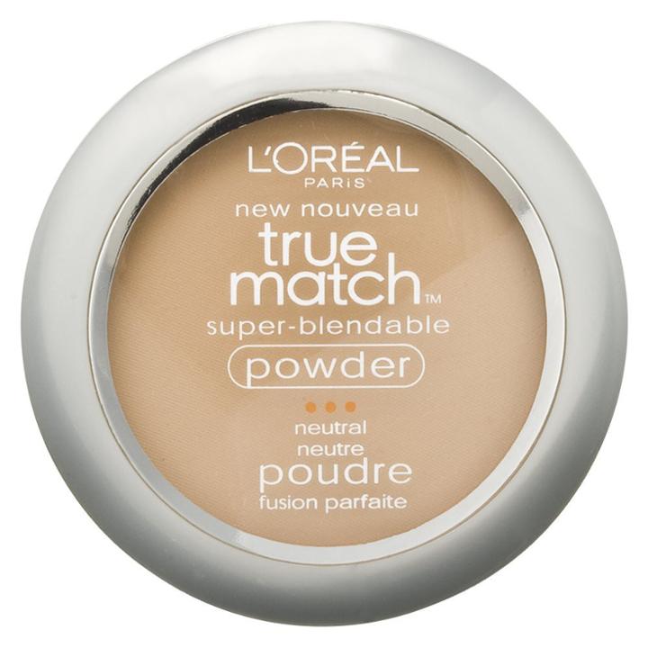 L'oreal Paris True Match Powder N4 Buff Beige .33oz, Adult Unisex, Buff Beige N4