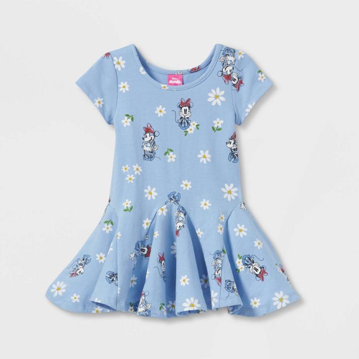 Toddler Girls' Mickey Mouse & Friends Tunic Dress - Blue