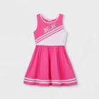Girls' Jojo Siwa Cheer Dress With Sequins - Pink