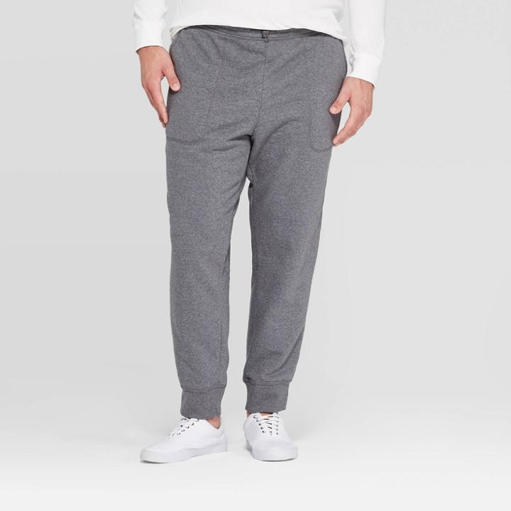 Men's Big & Tall 31.5 Jogger Pants - Goodfellow & Co Gray