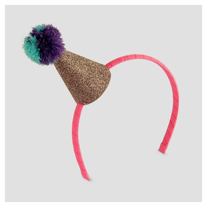 Girls' Birthday Hat Headband - Cat & Jack,