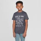 Boys' Shark Teeth Short Sleeve Graphic T-shirt - Cat & Jack Black