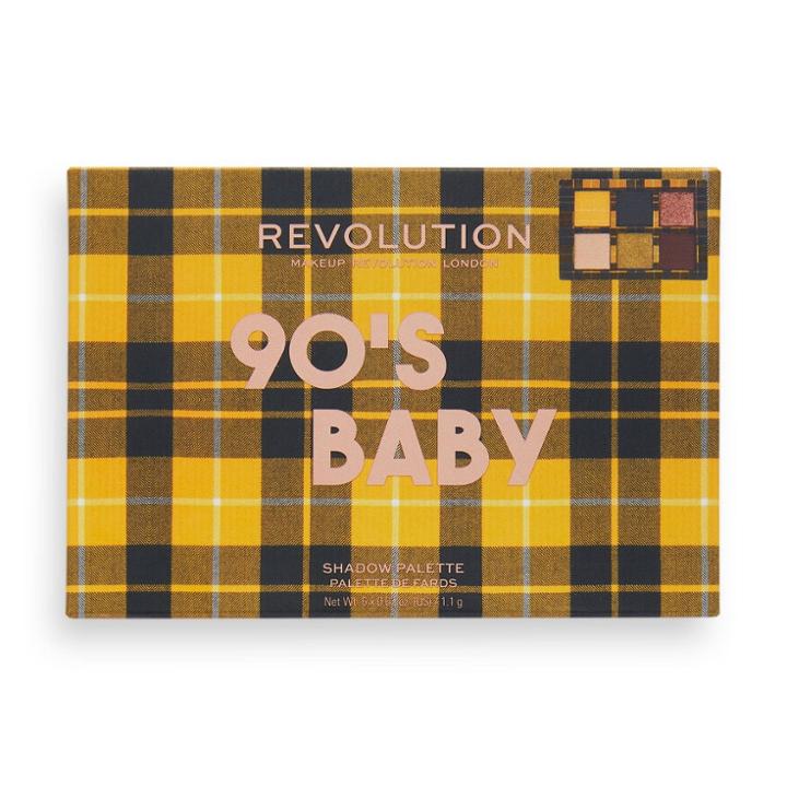 Makeup Revolution Power Shadow Palette - 90's Baby