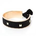 La-ta-da Gold Ribbon Hair Tie Cuff Bracelet