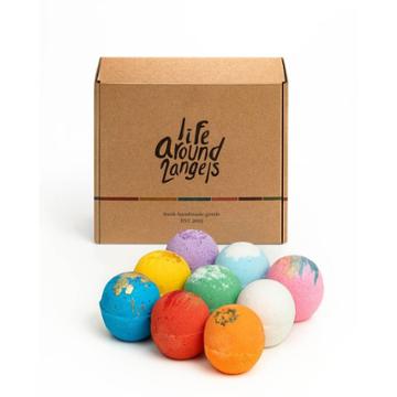 Lifearound2angels Bath Bomb Gift Set - Large