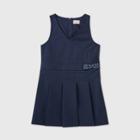Girls' Uniform Jumpsuit Dress - Cat & Jack Navy