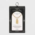 No Brand 14k Gold Dipped 'cancer' Zodiac Pendant Necklace - Gold