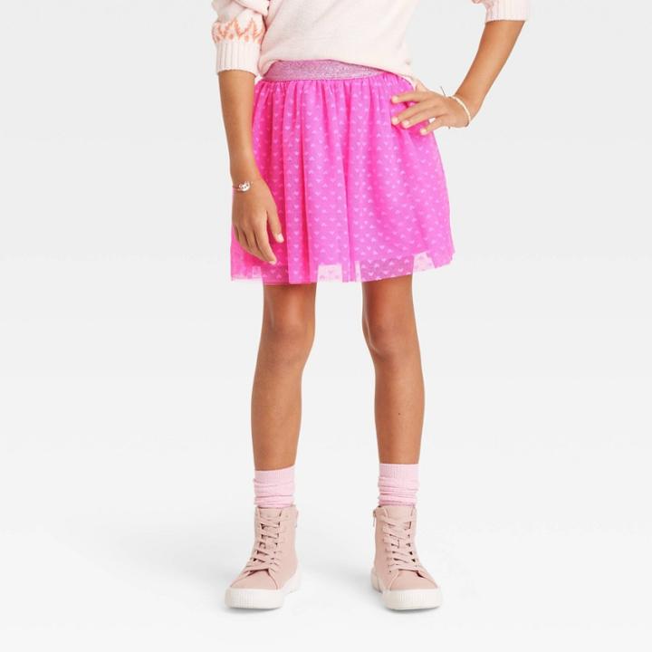 Girls' Valentine's Day Tutu Skirt - Cat & Jack Pink