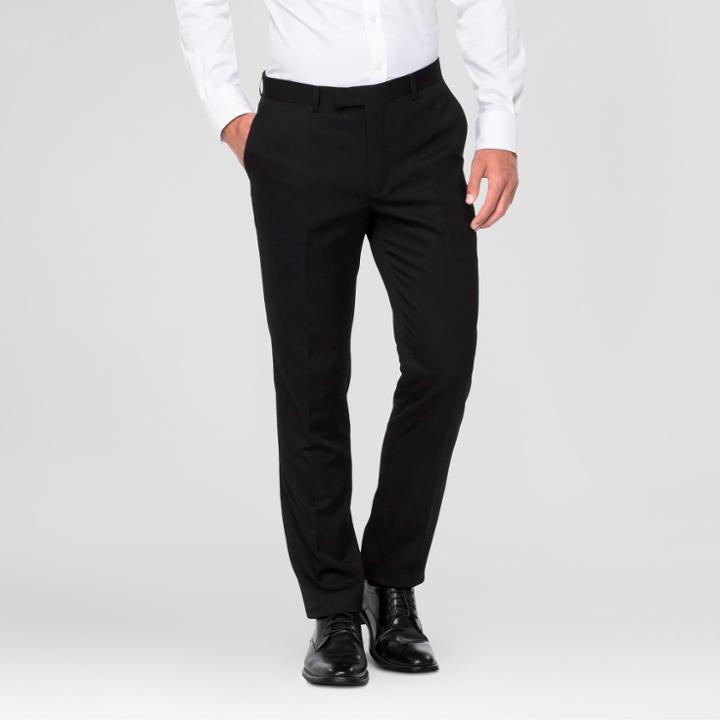 Wd·ny Black Men's Suit Pants - Wd.ny Black Black