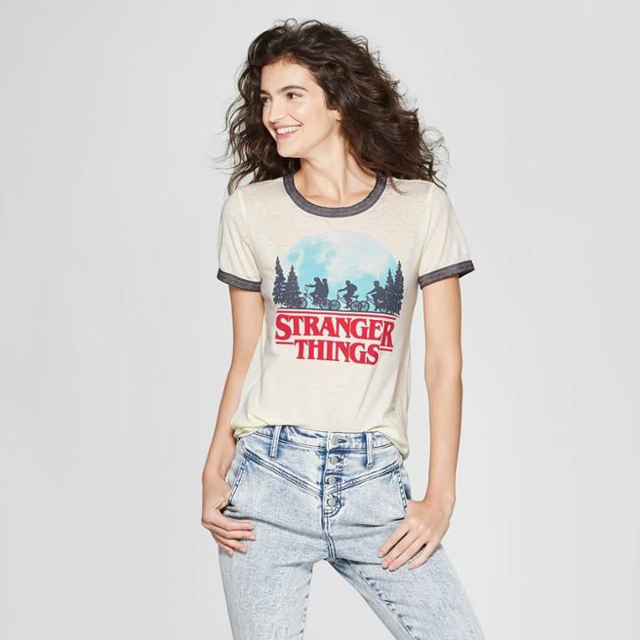 T-shirt Stranger Things New White