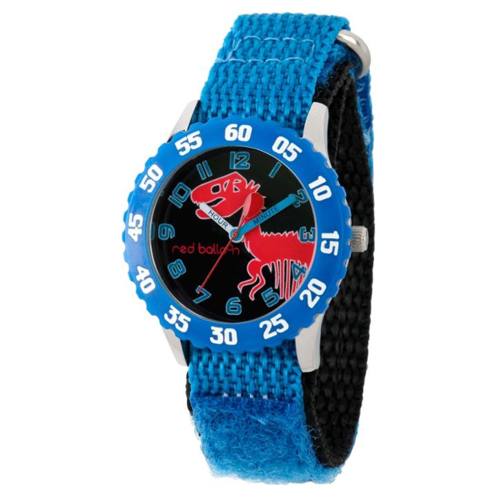 Boys' Red Balloon Stainless Steel Time Teacher Watch - Blue, Boy's