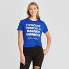 Women's Friends Princess Consuela Banana Hammock Short Sleeve Graphic T-shirt - Blue