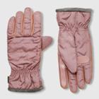 Isotoner Women's Smartdri Sleek Heat Gloves - Blush