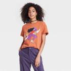 Golden Hour Women's Dia Pacheco Agapita Short Sleeve Graphic T-shirt - Brown