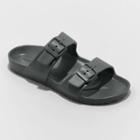 Men's Carson Two Band Slide Sandals - Goodfellow & Co Gray