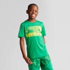 Umbro Boys' Soccer Ball Tech T-shirt - Dark Green