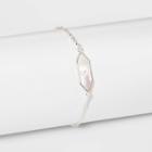Mother Of Pearl Inlay Bolo Bracelet - A New Day White, Women's