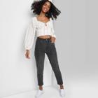 Women's Super-high Rise Mom Taper Jeans - Wild Fable Black Wash