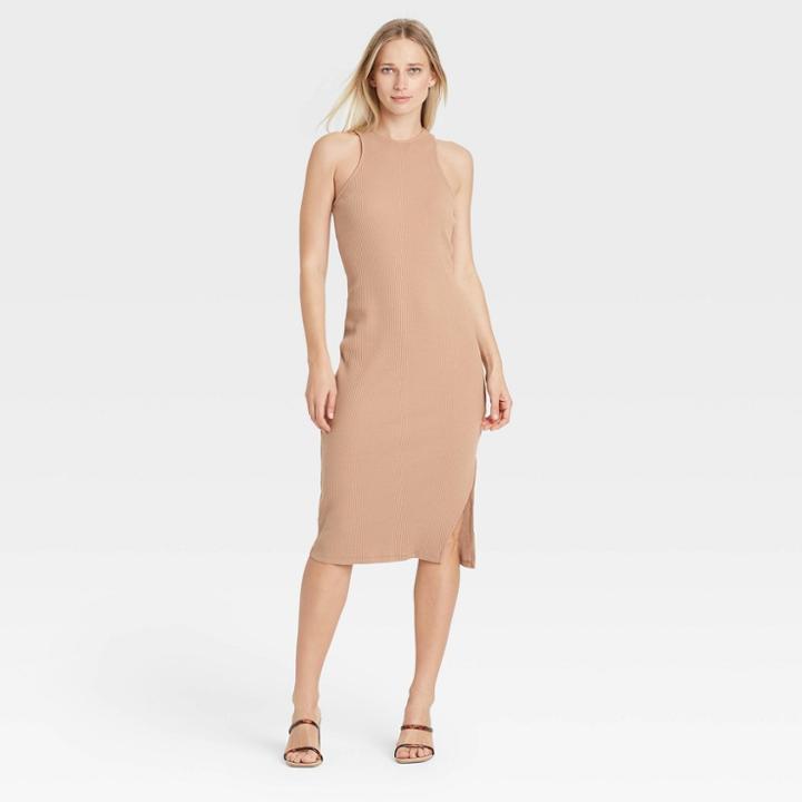 Women's Tank Dress - Who What Wear Beige