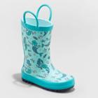 Toddler Girls' Odelia Rain Boots - Cat & Jack Blue
