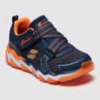 Boys' S Sport By Skechers Orion Performance Athletic Shoes - Navy 1, Orange White Blue