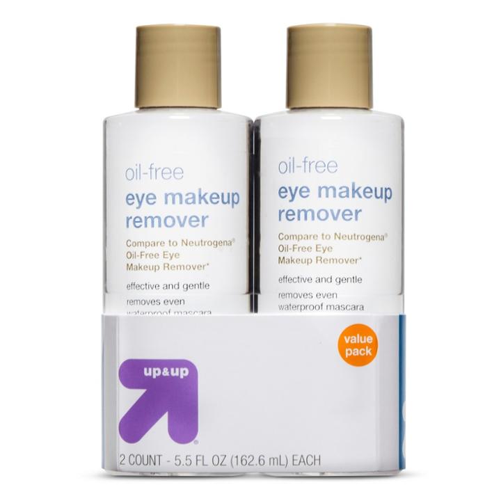 Up & Up Makeup Remover - 5.5oz - 2pk - Up&up (compare To Neutrogena Oil-free Makeup Remover)