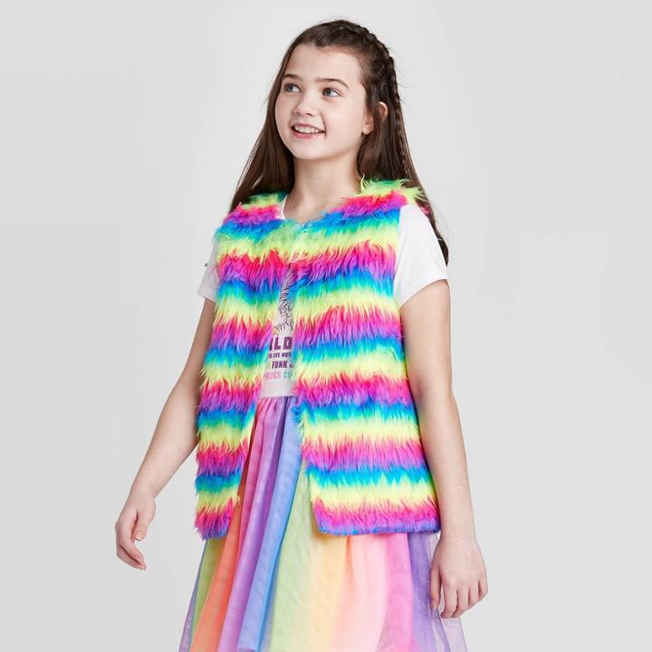 Girls' Mini Trolls Vest - Xs, Girl's,
