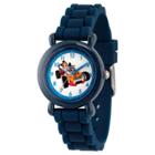 Boys' Disney Mickey Mouse Blue Plastic Time Teacher Watch - Blue, Boy's