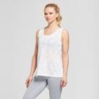 Women's Burnout Tie-back Tank Top - C9 Champion White