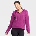Women's Microfleece Pullover Sweatshirt - All In Motion Purple