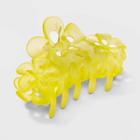 Frosted Flower Claw Clip - Wild Fable Yellow