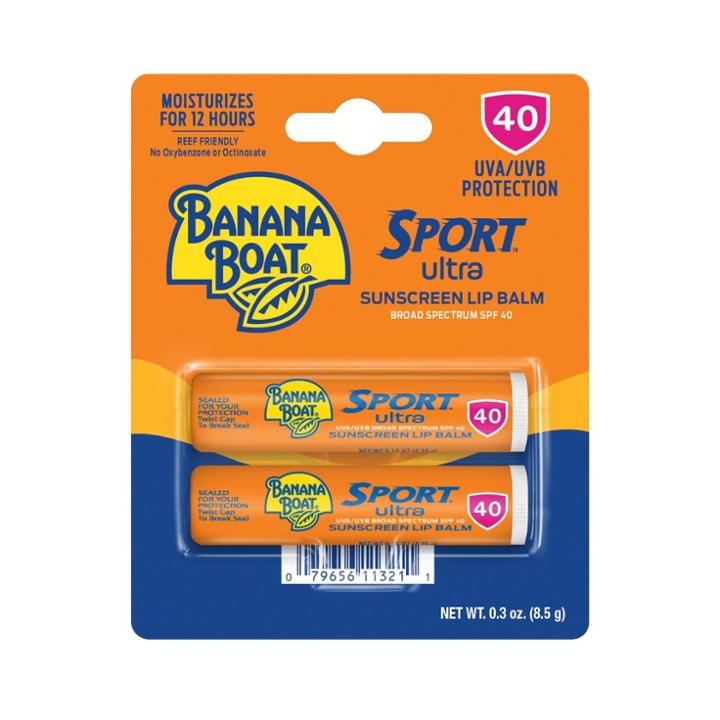 Banana Boat Lip Twin Pack Sunscreen -